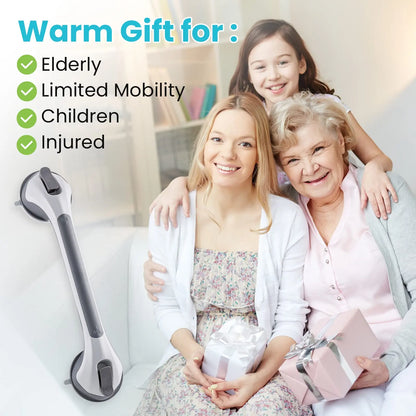 TAILI Shower Grab Bar for Seniors Suction Grab Bars for Bathtubs and Showers Heavy Duty Shower Handle Removable Shower Handrails
